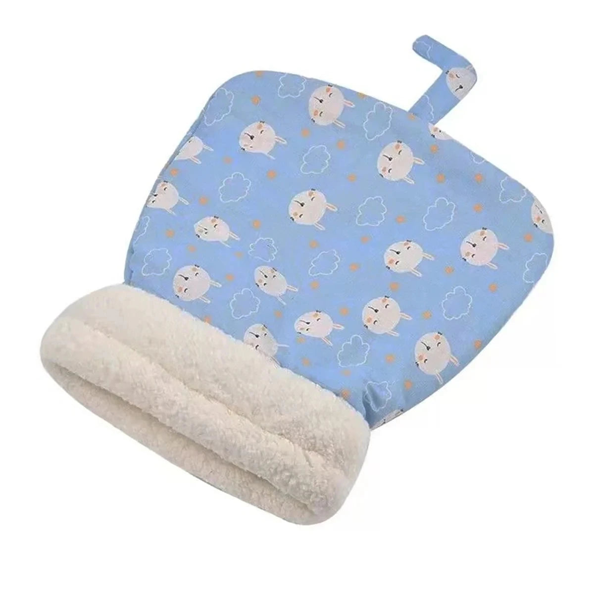 Cat Sleeping Winter Bag Soft Cuddly Fluffy Feel Thickened Pet Pocket Type Quilt Bed Kitten Puppy Soft Comfortable Warm Nest Pet