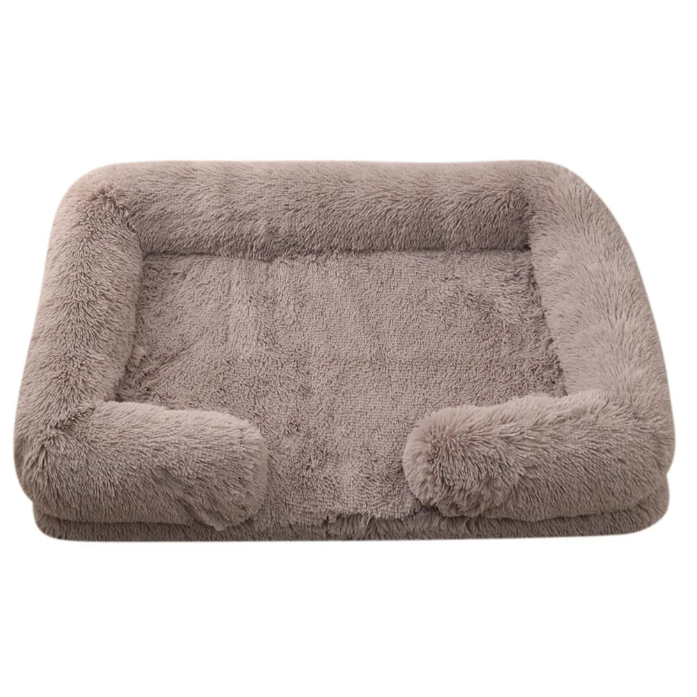 Dog Couch, Small Dog Bed with Removable Washable Cover, Cute Cat Couch for Pets, Cat Beds for Indoor Cats with Anti-Slip Bottom